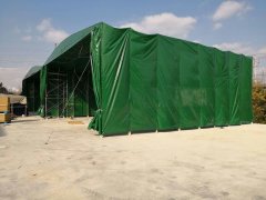 推拉雨棚商業活動棚的材料及（jí）其儲放方式（shì）